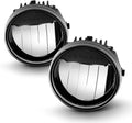 For 2011-2014 Ford F150 Black LED Bumper Fog Lights Assembly G3776