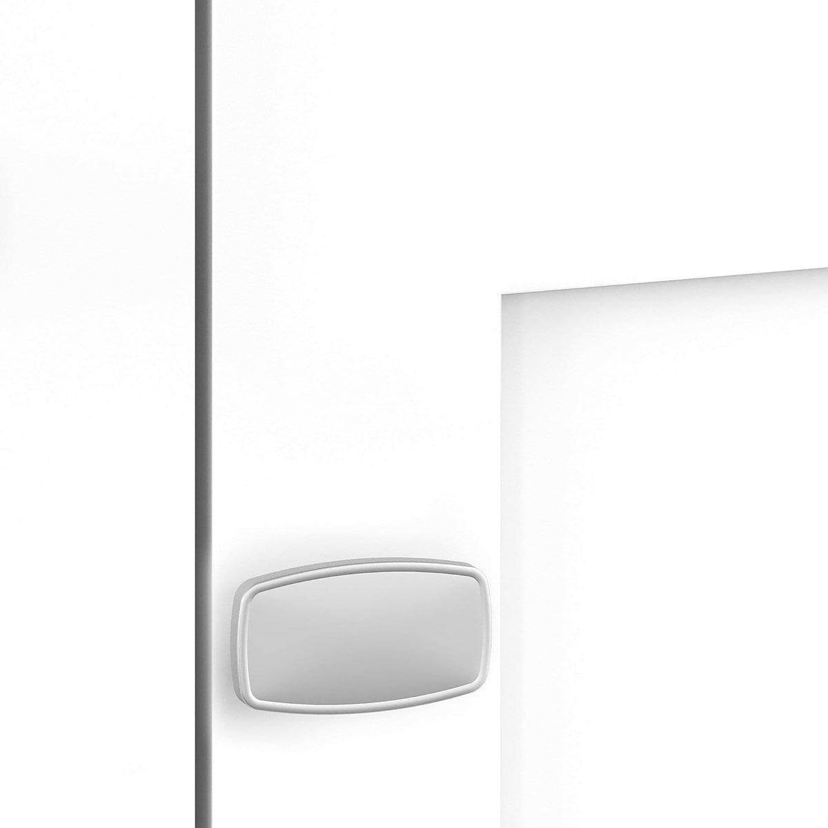 Pure White Accent Storage Cabinet with Doors O1376