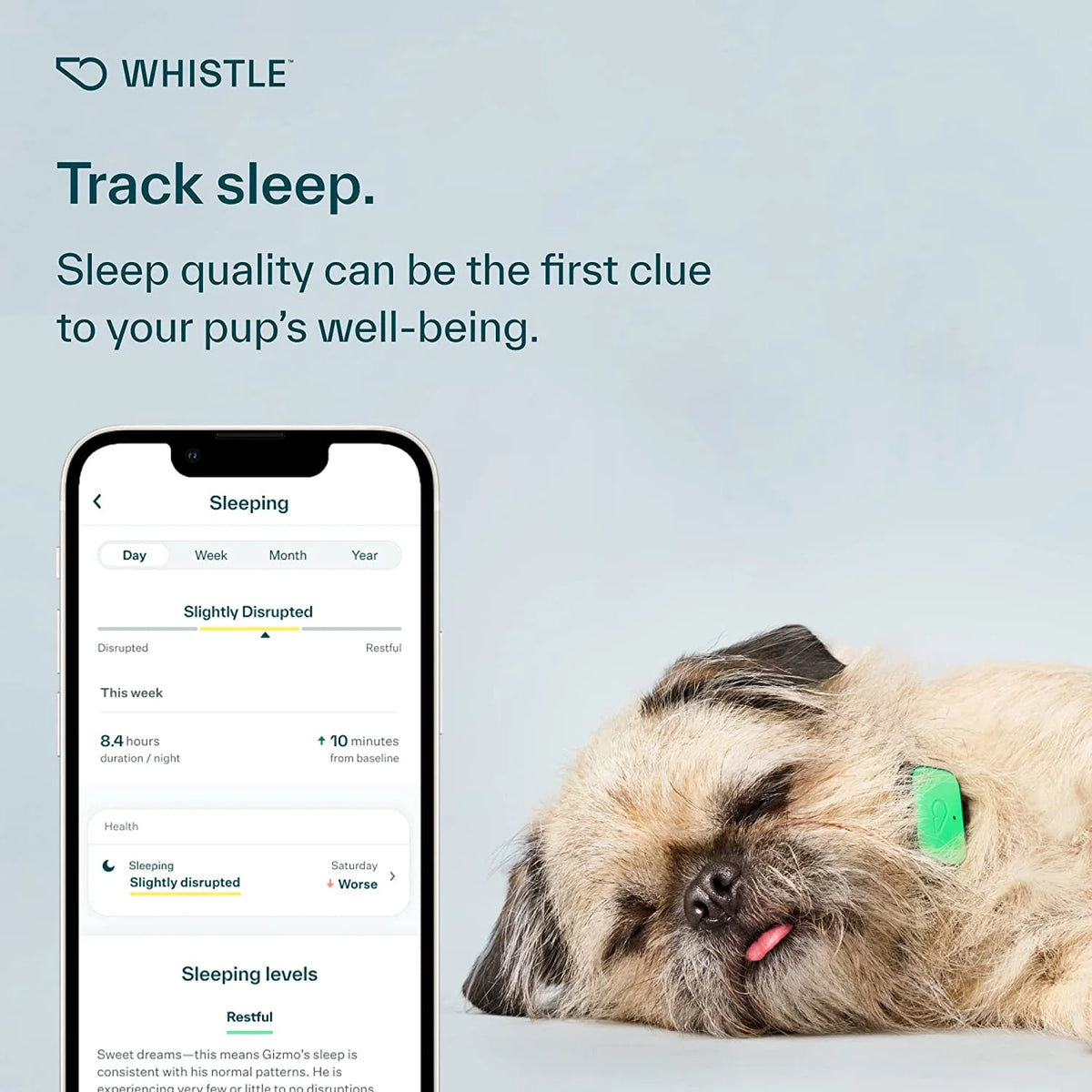 Dog Health and Fitness Tracker O9623