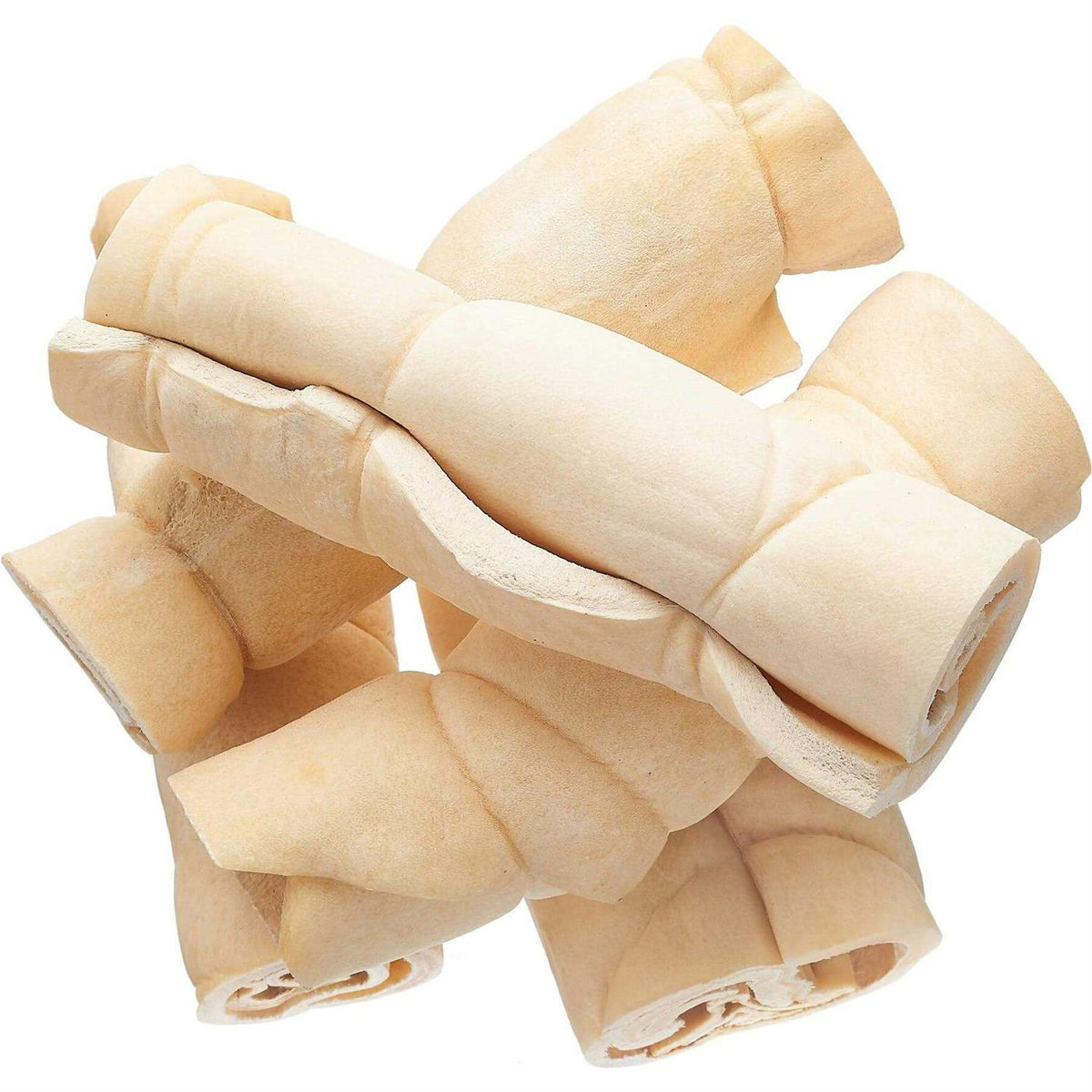 Water Buffalo Cheek Rolls Dog Chew S283