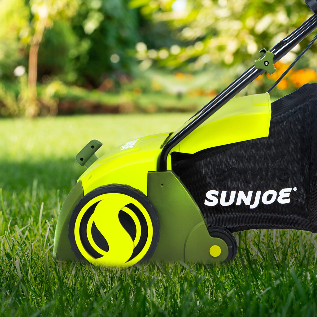 Electric 12.6-inch Lawn Dethatcher + Scarifier with Collection Bag L897111