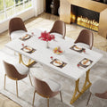 62.9 Inch Dining Table for 4-6 People H7890