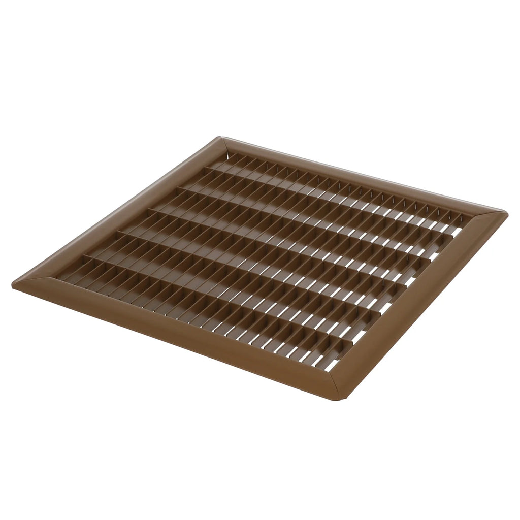 Imperial Brown Heavy Gauge Steel Floor Grille W1358
