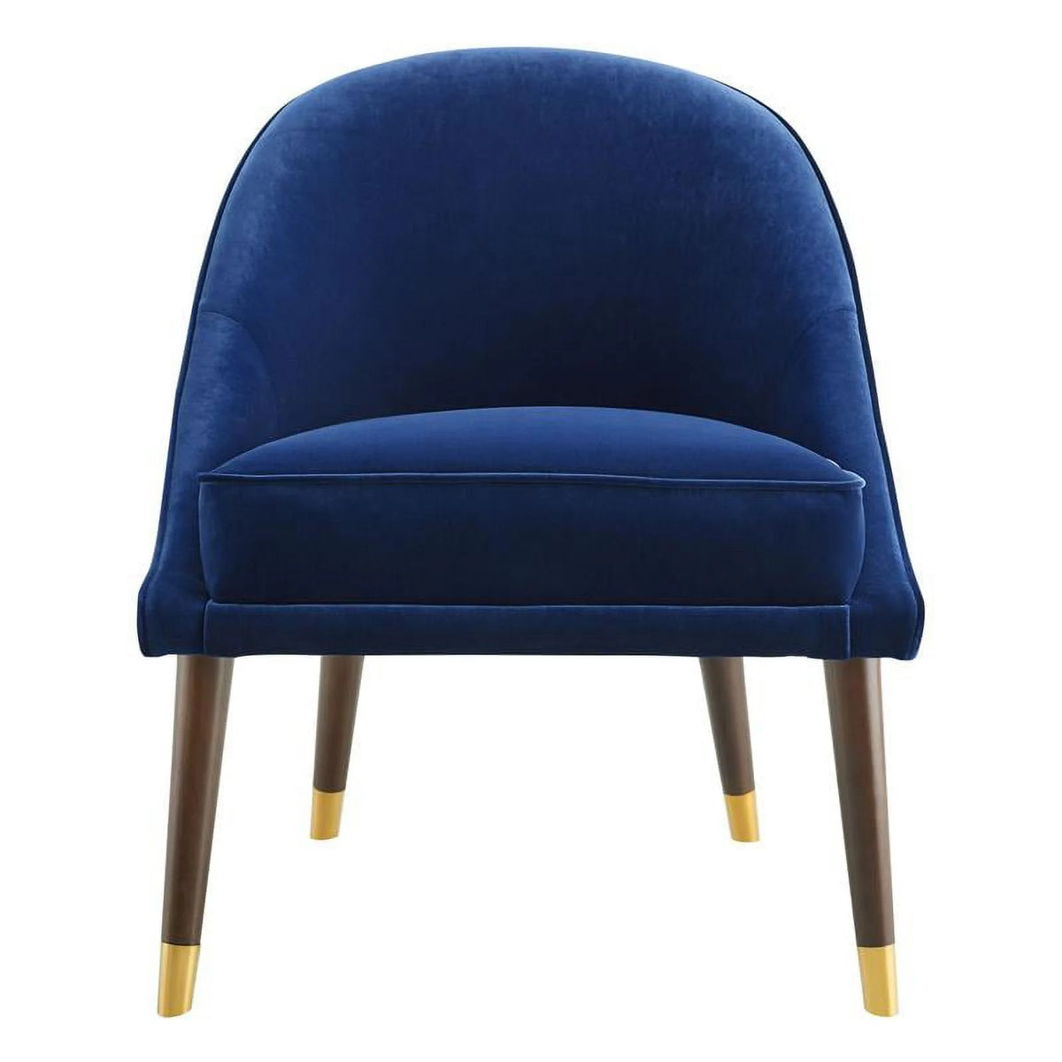 Navy Blue Velvet Accent Chair W26812