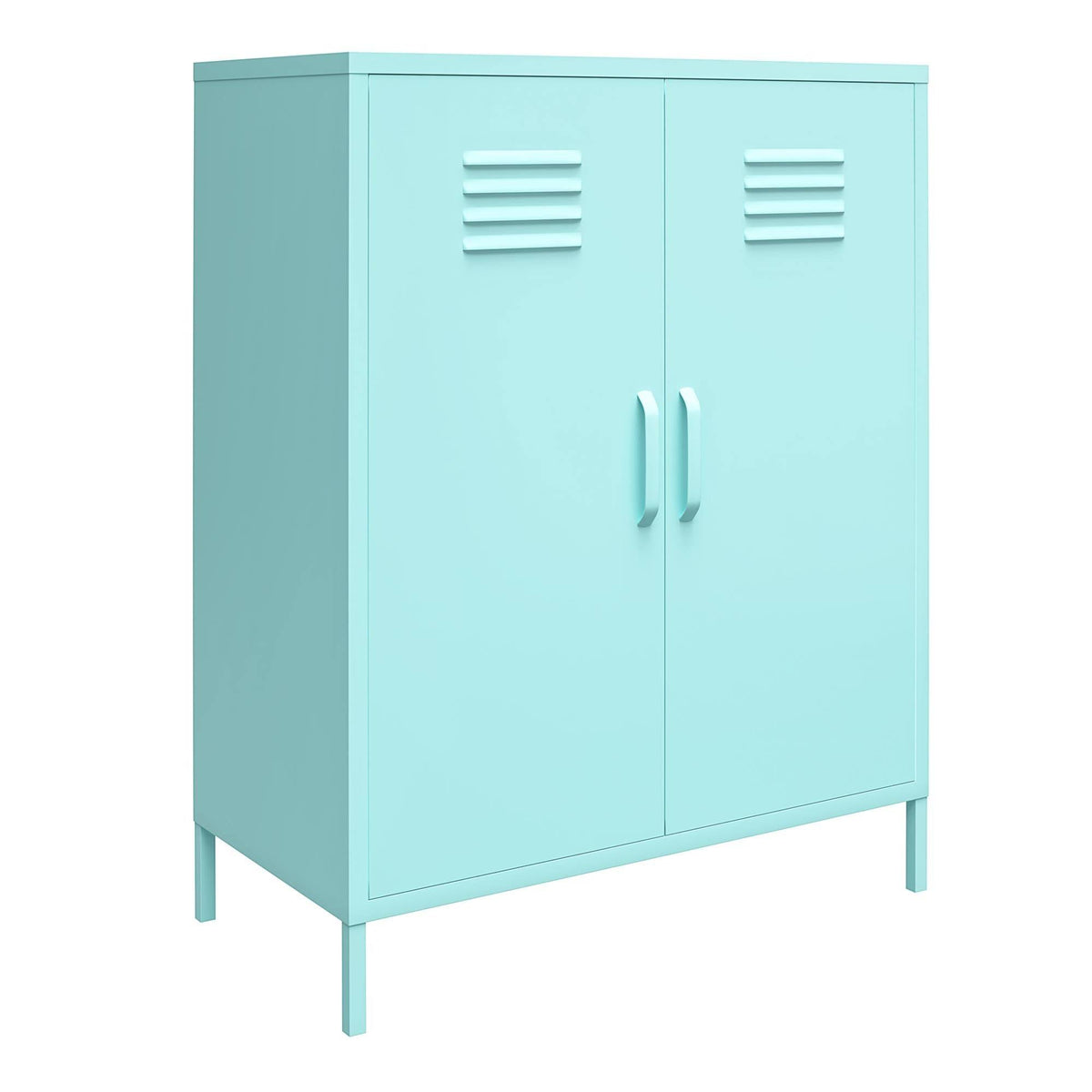 2 Door Metal Locker Storage Cabinet U80196
