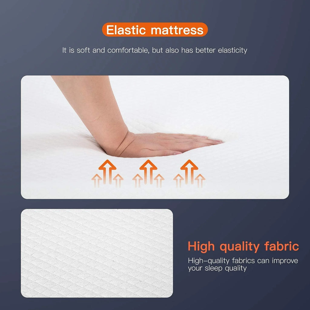 8 inch Twin Size Memory Foam Gel Mattress B428771