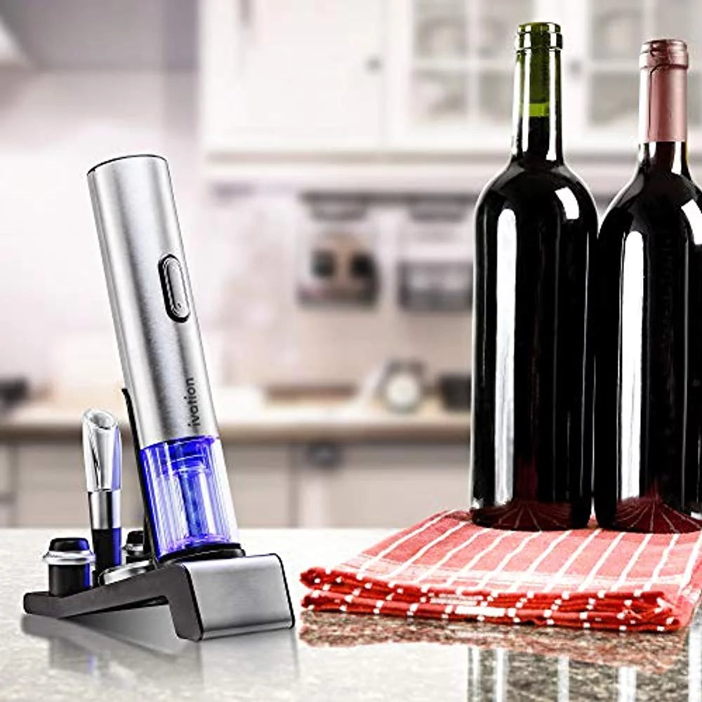 Electric Wine Opener 7-Piece Set W5955