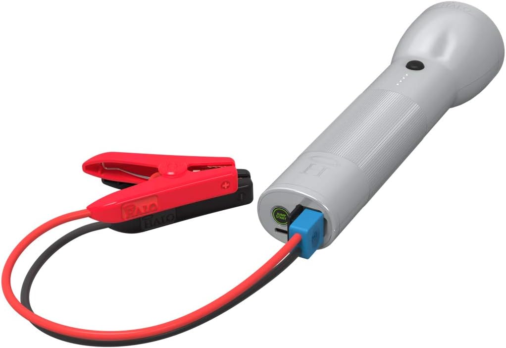 Rechargeable Lithium LED Flashlight with Car Jump Starter and Phone Charger K783
