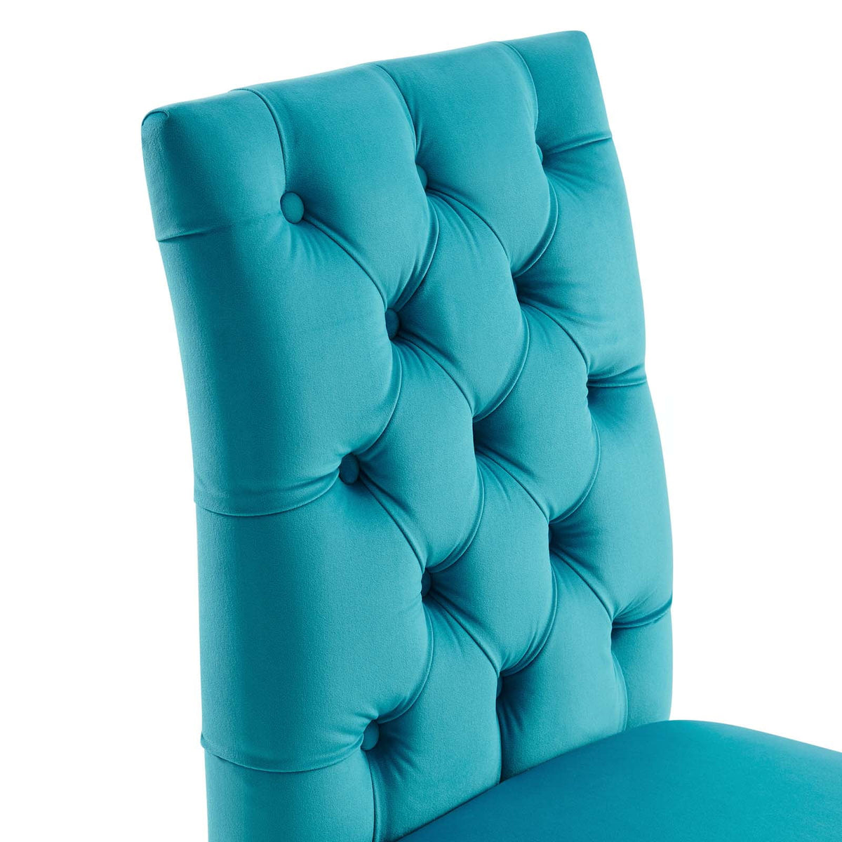 Blue Velvet Dining Chairs Set of 2 N261751
