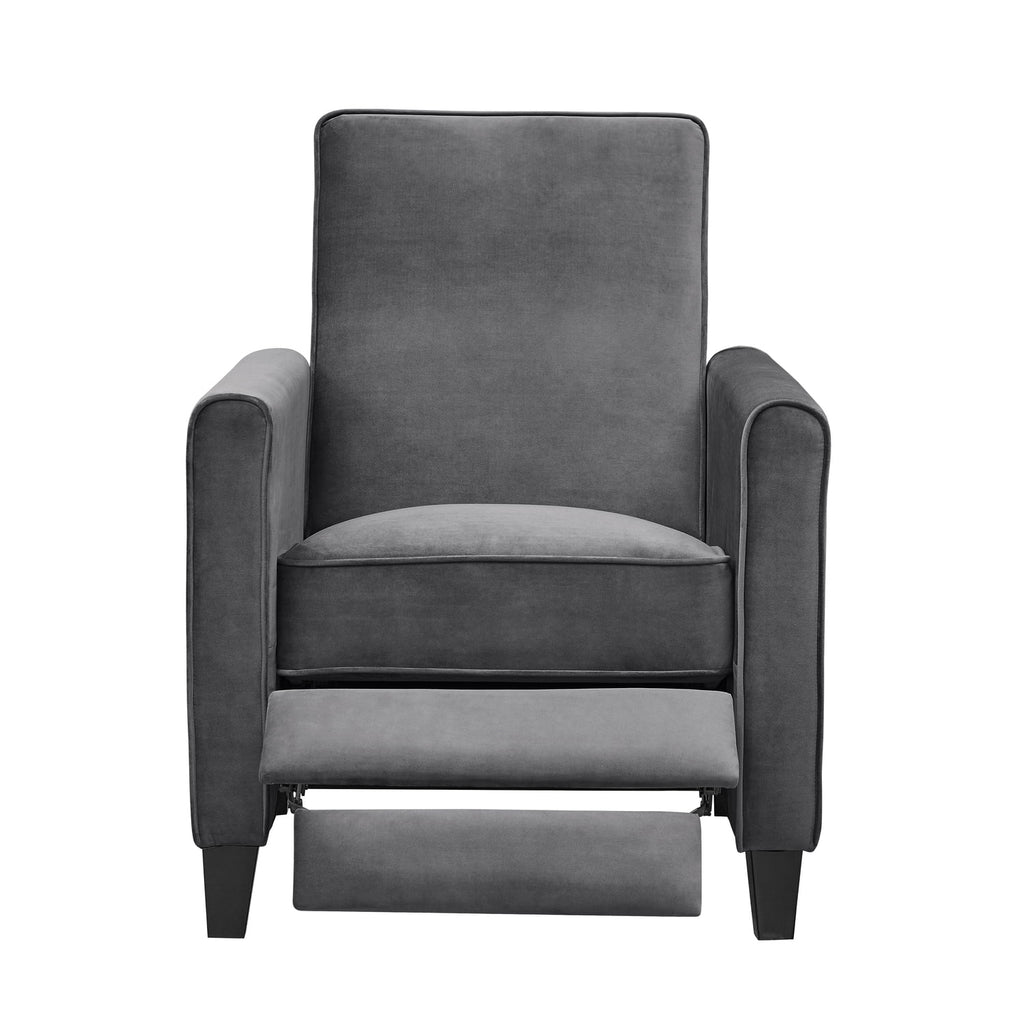 Set of 2 Cream Linen Upholstered Recliner P407046