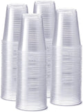 12 Oz Clear Disposable Plastic Cups 240-Pack R1230