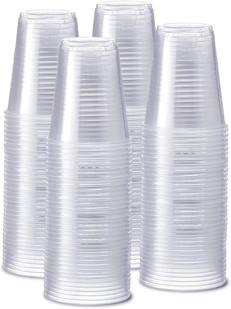 12 Oz Clear Disposable Plastic Cups 240-Pack R1230