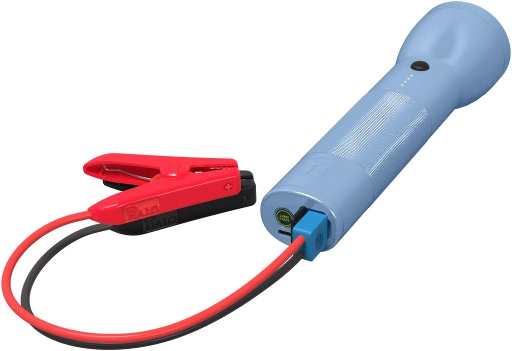Rechargeable Lithium LED Flashlight with Car Jump Starter and Phone Charger K783