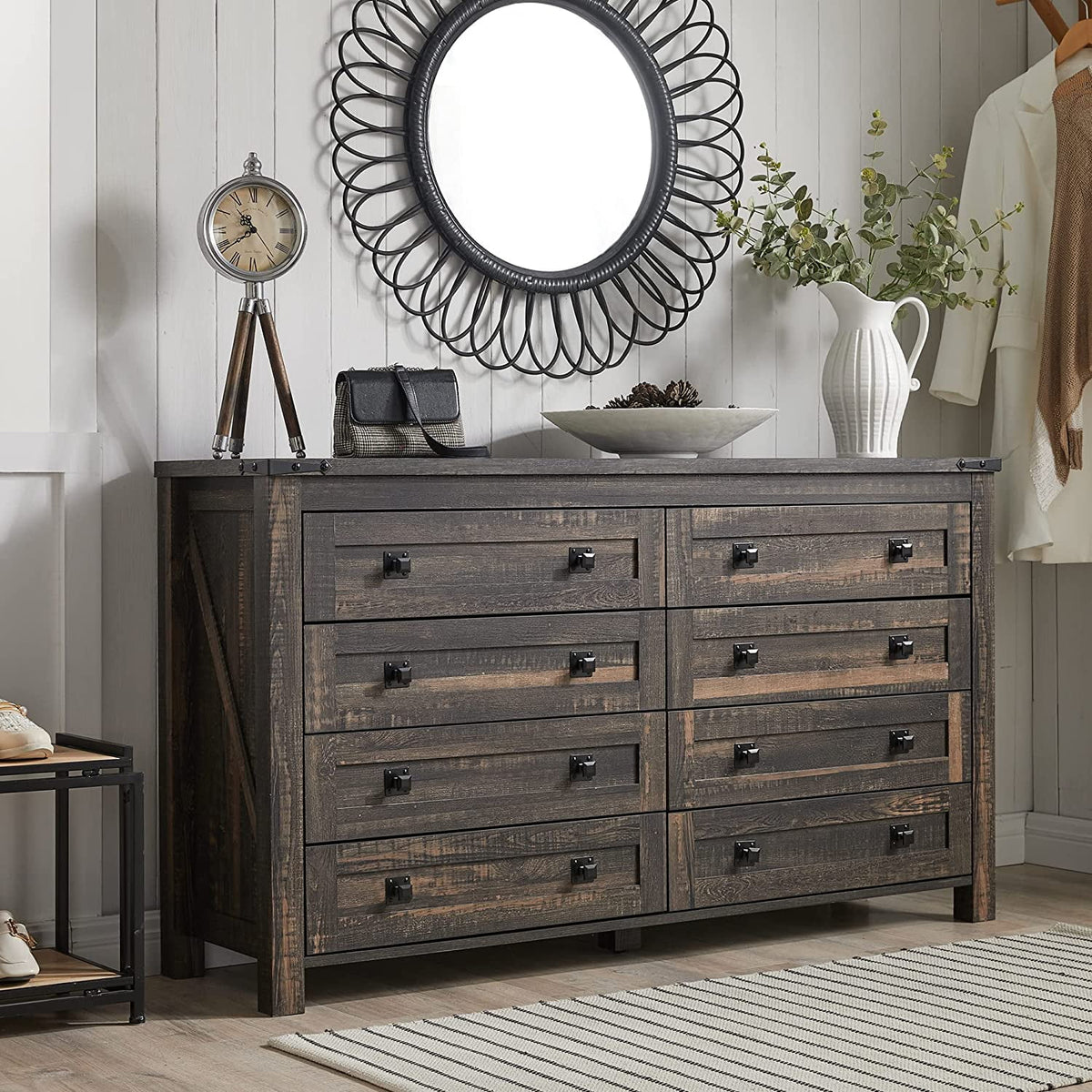 8 Drawer Wood Dresser X134442