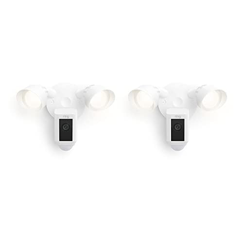 Wired Floodlight Cam with 1080p HD Video V6955