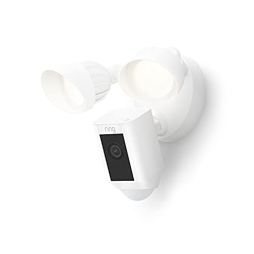 Wired Floodlight Cam with 1080p HD Video V6955
