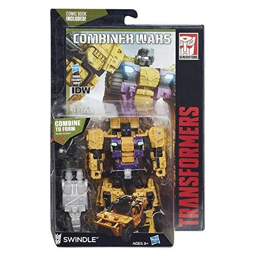 Transformers Generations Combiner Wars Deluxe Class Swindle, White Q793