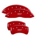 Red Brake Caliper Covers Front & Rear Set N899989