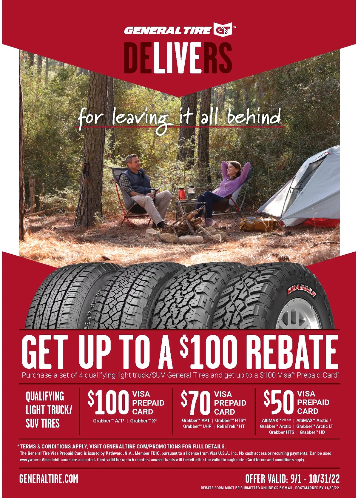 All Season 275/50R22 111T Light Truck Tire R94908