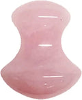 Rose Quartz Gua Sha Scraper Board and Jade Roller Set X634