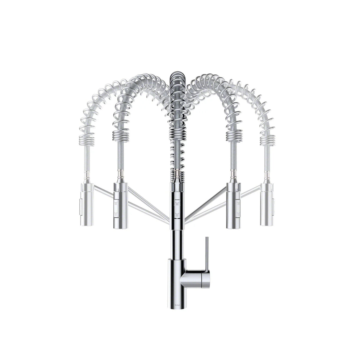 Single Handle Pull Down Kitchen Sink Faucet, Chrome G2782