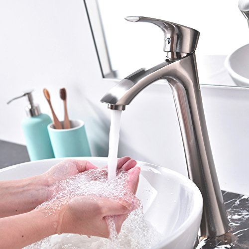Black Vessel Sink Faucet Z8882