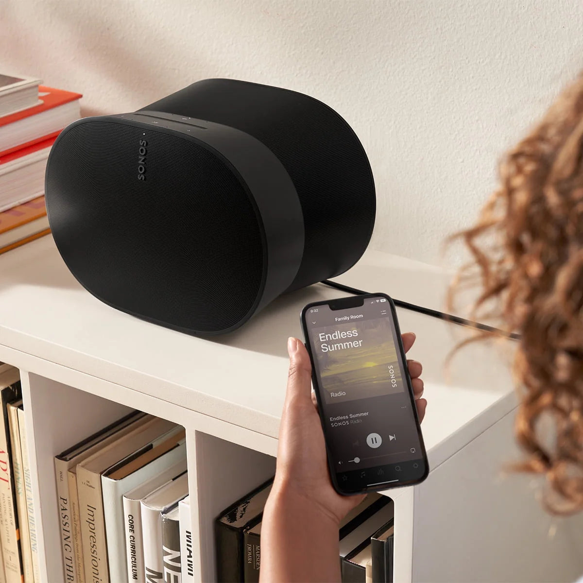 Black Voice-Controlled Wireless Smart Speaker K2575
