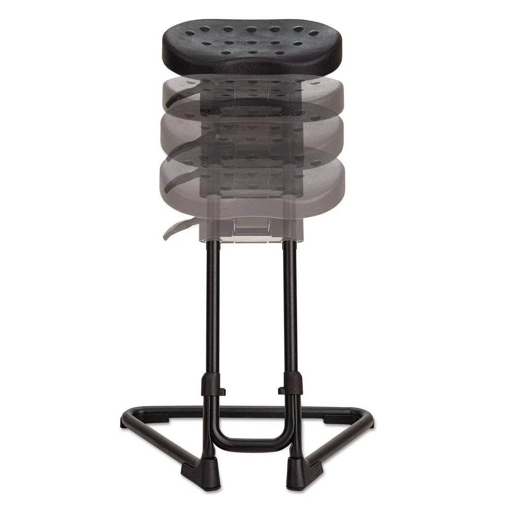 Black Adjustable Stool P1555