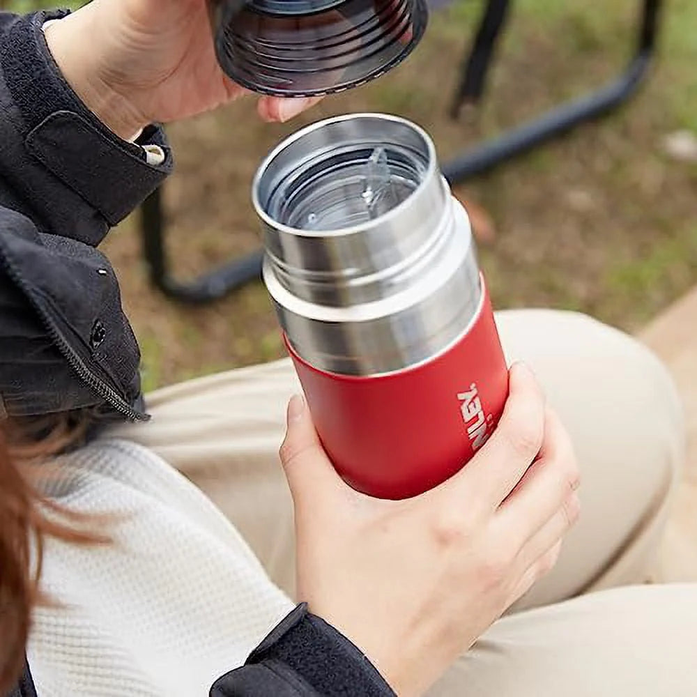 Salmon Pink 0.47L Stainless Steel Vacuum Bottle K168308