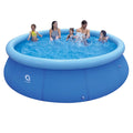 Inflatable Top Ring Round Pool Blue 10 ft x 30 in S654