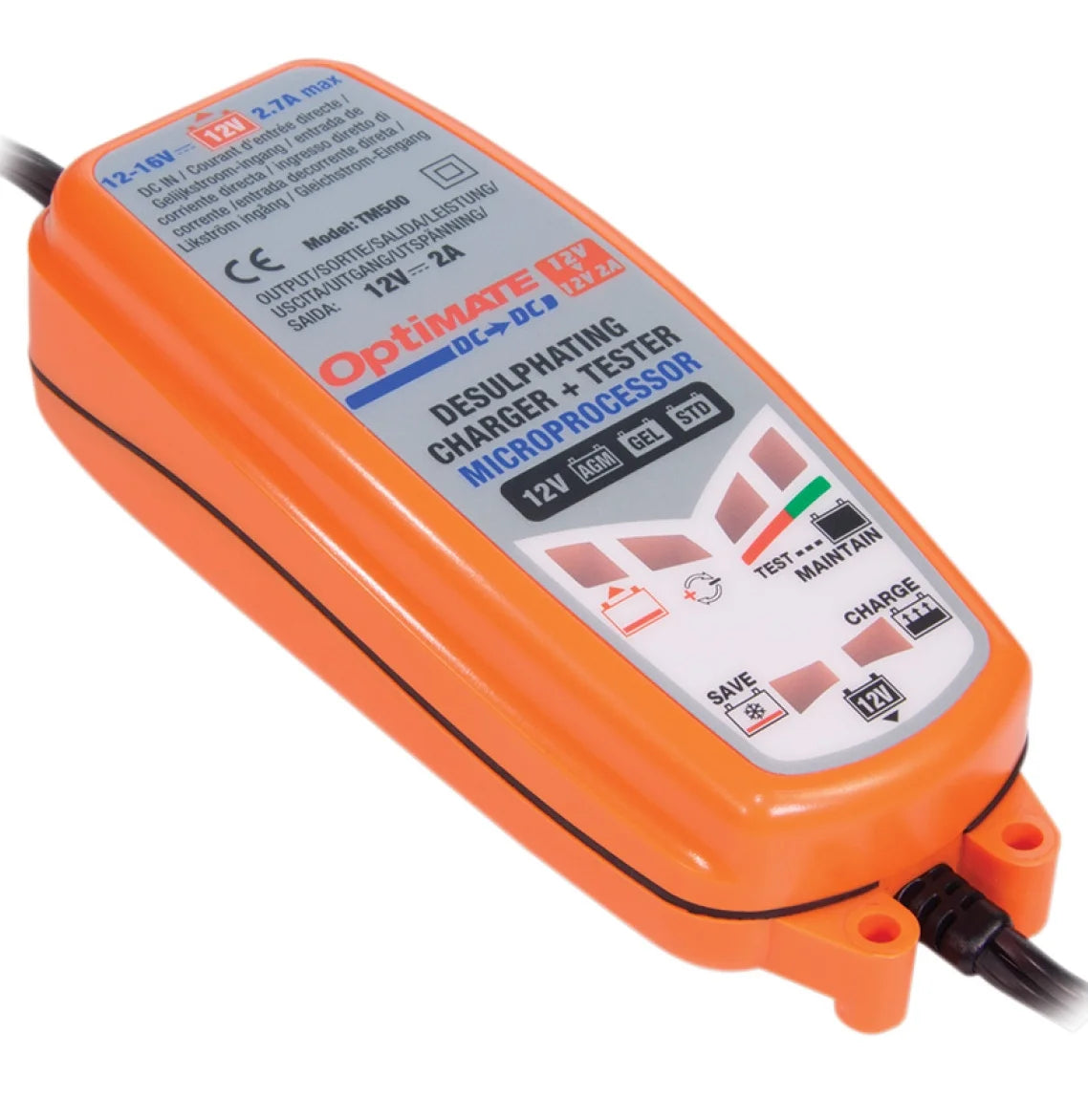 12V 2A Battery Charger Maintainer K6689