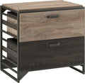 Rustic Gray Lateral File Cabinet P482073