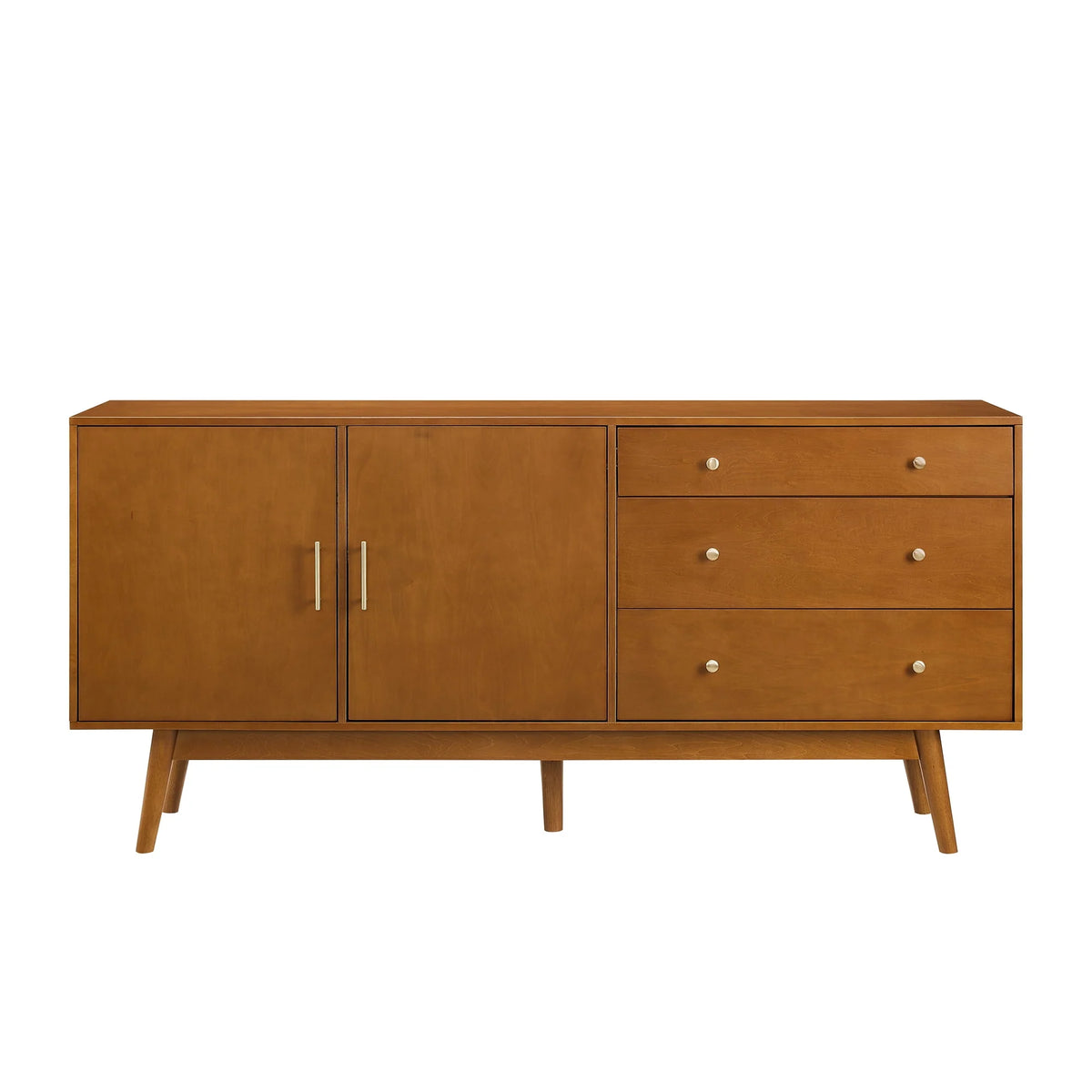 Mid Century 3-Drawer and 2-Door Sideboard C4830
