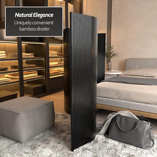 6 ft. Tall Bamboo Wave Screen U8268