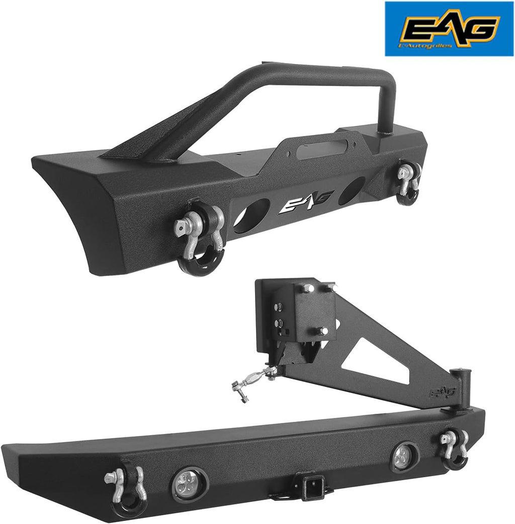 Front and Rear Bumper with Tire Carrier Combo L6365