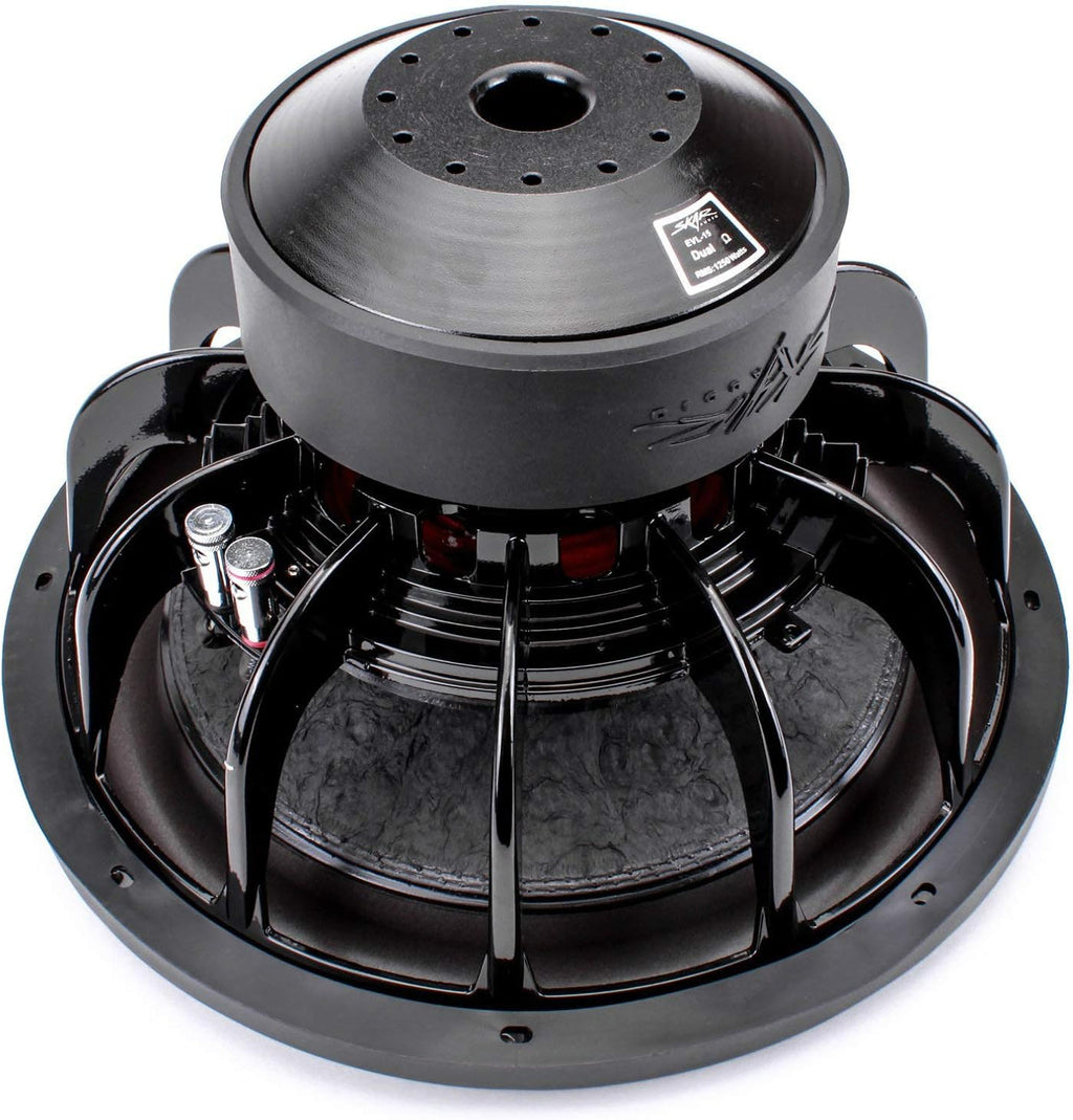 15 Dual 4 Ohm Car Subwoofer S8287