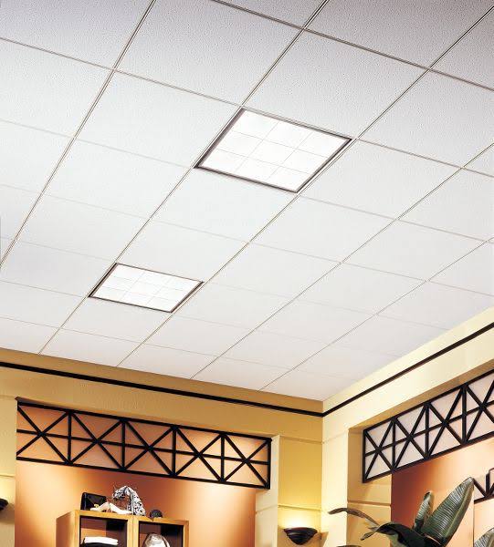 24x24x5/8 in. Fine Fissured Acoustical Ceiling Tile I66133