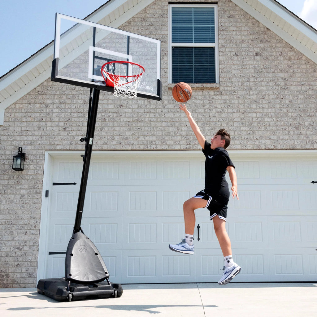 54 In. Shatter-proof Polycarbonate Portable Basketball Hoop System C3045