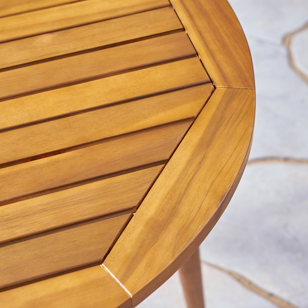 Acacia Wood Round Bistro Table H8755