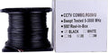 500 ft. Black RG59 Siamese CCTV Combo Coaxial Cable X35865