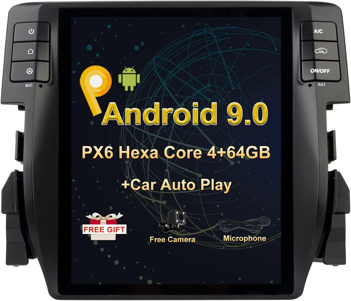 Android Car Navigation Stereo 10.4 Inch IPS Touchscreen Car Radio I684739