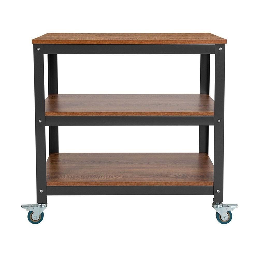 30 inch x 30 inch Storage Cart with Metal Wheels T47243