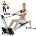 Foldable Rowing Machine with LCD Monitor U3829