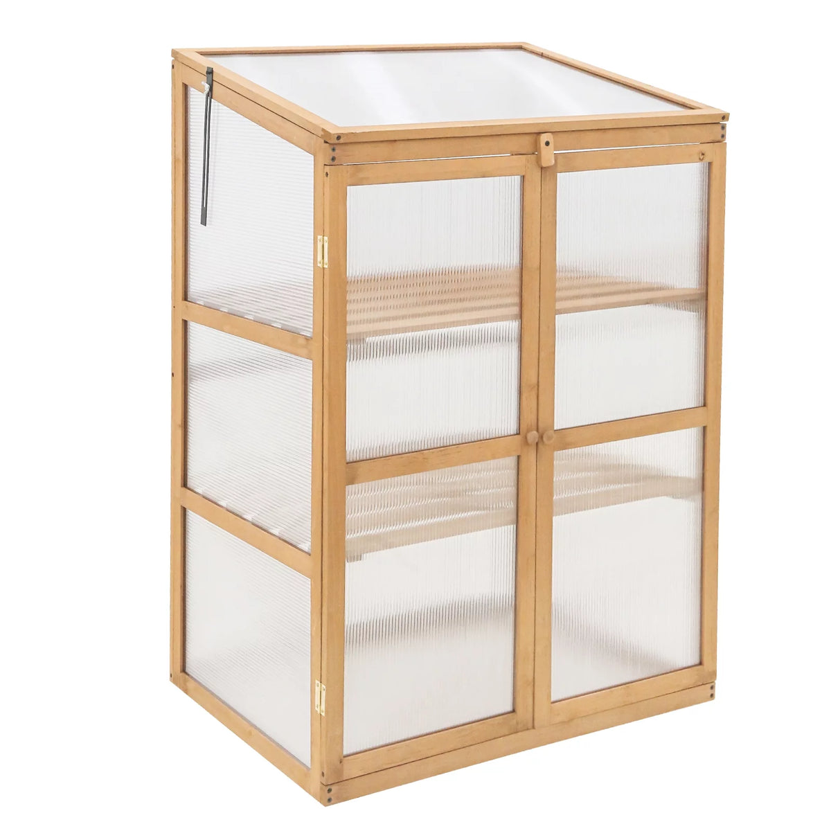 Cold Frame Greenhouse with Adjustable Shelves G122692