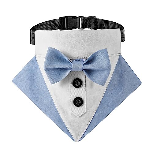 Adjustable Dog Bowtie Bandana W64695