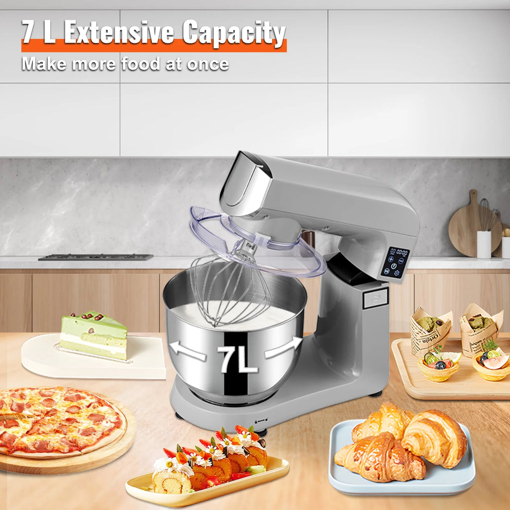 Stand Mixer Tilt Head Dough Mixer 7L 450W 6 Speed T51295