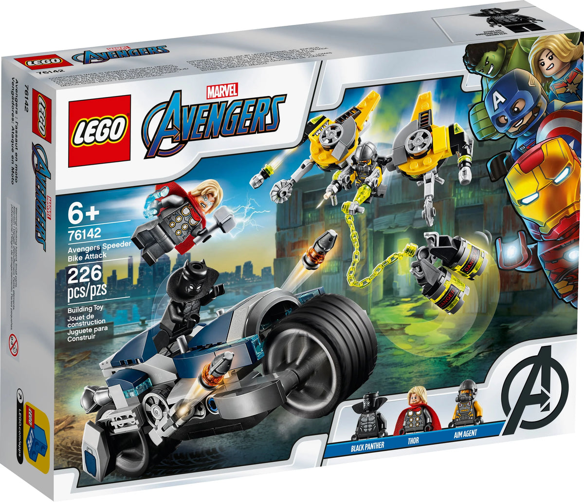 Buildable Superhero Toy 226 Pieces T8036