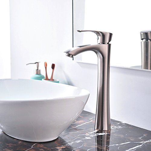 Black Vessel Sink Faucet Z8882