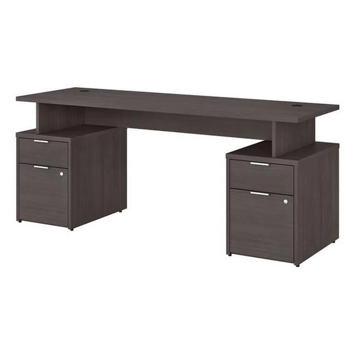 Storm Gray 4 Drawer Desk J807309