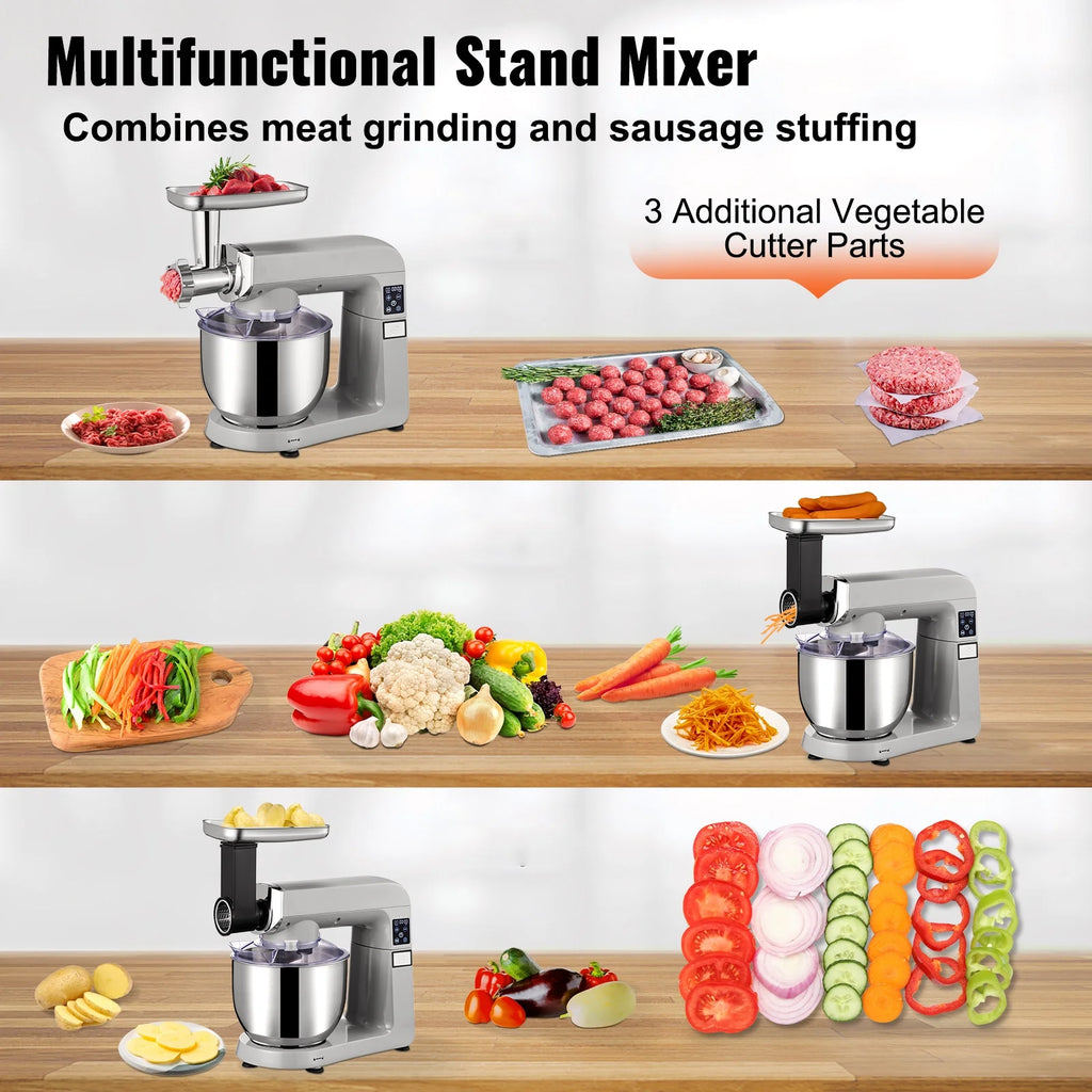Stand Mixer Tilt Head Dough Mixer 7L 450W 6 Speed T51295